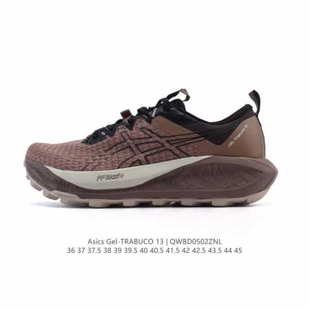 新品公司级 Asics 亚瑟士 越野跑步鞋男女老爹鞋 抓地耐磨缓震运动鞋透气慢跑鞋 Asics Gel Trabuco 13：稳定与舒适的高山越野跑鞋高山”系列 - 点击图像关闭