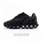 耐克 Nike Air Max Dn8 全掌气垫科技运动跑步鞋Fq7860-005。鞋款采用醒目渐变织物和动态波浪状结构鞋面，搭配黑色中底和外底，以及迷你黑色