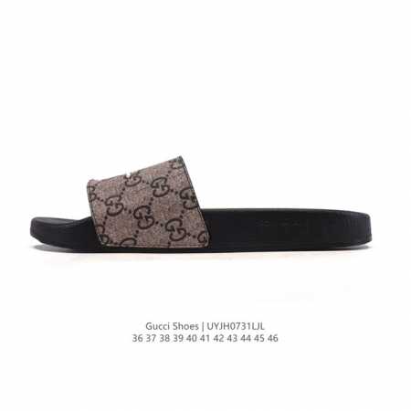 公司级 Gucci 古奇 官网主推款休闲运动拖鞋 沙滩鞋 家居鞋 3D印花字一拖鞋 历年经爆典款 一脚蹬凉拖鞋。正品原版开模 高端复刻 Gucci 24Ss 夏 - 点击图像关闭