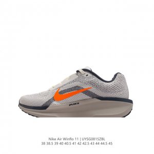 公司级 耐克 Nike 2024新款zoom Winflo 11运动休闲轻便缓震气垫跑步鞋公路跑步鞋 飞线贾卡轻质透气休闲运动鞋。无论你是习惯每周畅跑的经验跑者