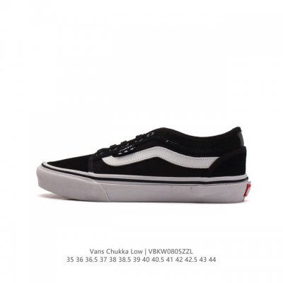 vans 万斯 Chukka Low Sidest 男女鞋真标硫化工艺，升级正确原装铝楦数据楦型，精准收腰起翘牛津大底万斯vans Authentic Era