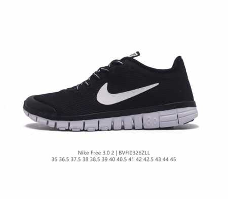 耐克nike Free 3.0 V2 耐克赤足3.0经典透气网面休闲百搭运动跑鞋 码数 36-45含半码 货号 354574-068 编码 Bvfi0326Zl - 点击图像关闭
