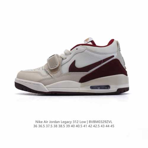 耐克 Aj 乔丹 Air Jordan Legacy 312 低帮运动鞋 Aj312 乔312百搭篮球鞋 酷炫混搭，谁人不爱？Air Jordan Legacy