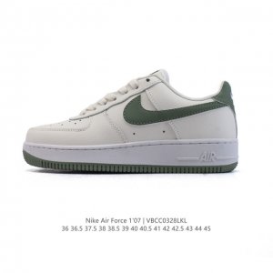 120 耐克 Nike Air Force 1 ’07 空军一号 Af 1 低帮 厚底增高百搭 小白鞋 休闲运动板鞋。柔软、弹性十足的缓震性能和出色的中底设计，