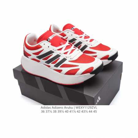 公司级 阿迪达斯 Adidas 男女士休闲鞋 Adizero Aruku 减震耐磨缓冲回弹百搭运动鞋 厚底增高老爹鞋。今年曝光的adidas Adizero A - 点击图像关闭