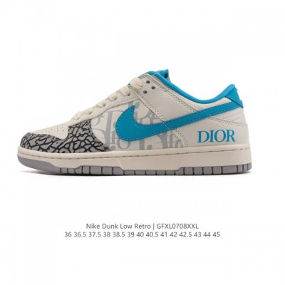 公司级 耐克Nike Dunk Low 板鞋 Sb系列经典百搭休闲运动板鞋，加厚鞋舌的填充，使舒适性大大提升，同时也更方便穿脱中底部分则加入了脚感柔软舒适Zoo