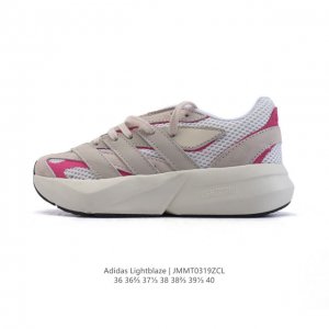 170 阿迪达斯 （Adidas）流光跑鞋Lightblaze超轻防滑跑鞋女新款轻运动鞋 浅灰，Adidas Sportswear 专为 Z 时代流动青年打造的