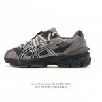 公司级Asics Gel-Cumulus 16 亚瑟士 防滑耐磨 休闲运动鞋 DDD 采用双层提花网面设计 提高包裹性和透气性 DDD 后跟搭载稳定系统科技T-
