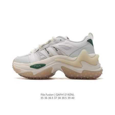 公司级 斐乐 女款老爹鞋 Fila Fusion 厚底增高百搭运动鞋 意大利百年经典运动品牌，网红单品 小红书推荐爆款 Fila斐乐新款小白鞋斐乐潮牌文化街头风 - 点击图像关闭