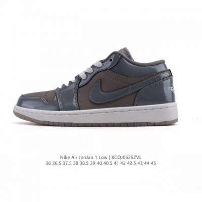 耐克 乔丹Air Jordan 1 Low Aj1 乔1 乔丹1代Aj1 低帮复古文化休闲运动篮球鞋。从1985 年面世的元年款汲取设计灵感，采用简洁大方的经典