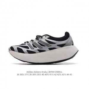 公司级 阿迪达斯 Adidas 男女士休闲鞋 Adizero Aruku 减震耐磨缓冲回弹百搭运动鞋 厚底增高老爹鞋。今年曝光的adidas Adizero A