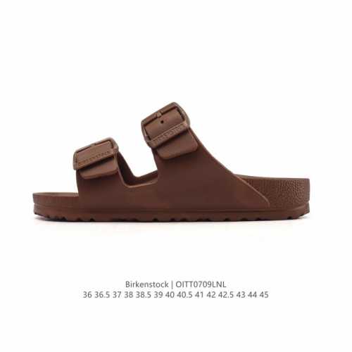 德国百年知名鞋履品牌 博肯Birkenstock 勃肯拖鞋系列凉拖鞋休闲沙滩凉鞋 Birkenstock勃肯德国进口男女款牛皮绒面革软底Arizona双扣拖鞋。