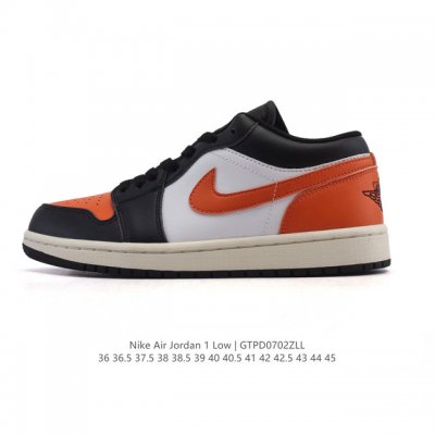 耐克 乔丹Air Jordan 1 Low Aj1 乔1 乔丹1代Aj1 低帮 蛇年限定 复古文化休闲运动篮球鞋。从1985 年面世的元年款汲取设计灵感，采用简
