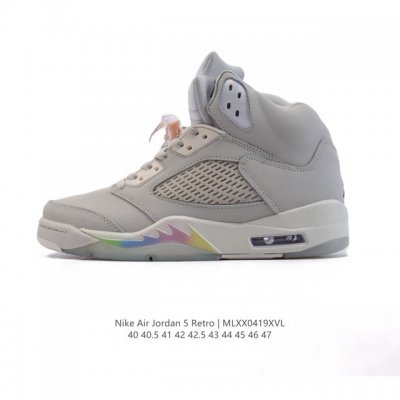 公司级 耐克 Nike Air Jordan 5 Retro 高帮男款运动鞋 乔丹之子 Aj5 乔丹5代 Aj5 乔5 乔丹5 高邦 乔丹篮球运动鞋 高帮复古休