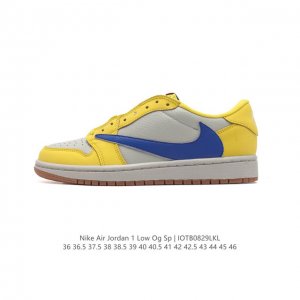 耐克 Nike Air Jordan 1 Low Og Sp Military Blue Aj1乔1 倒勾 低帮篮球鞋 Aj1 乔丹1代 Aj1 乔1 反向脚趾