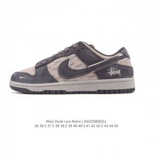 特价 真标 耐克 Nike Sb Dunk Low Pro 男款运动鞋复古板鞋。采用柔软皮革鞋面，经久耐穿，塑就如元年款 Dunk 般的复古质感。鞋头透气孔，搭