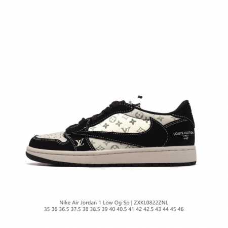 耐克 Nike Air Jordan 1 Low Og Sp Military Blue Aj1乔1 倒勾 路易威登联名 低帮篮球鞋 Aj1 乔丹1代 Aj1 - 点击图像关闭