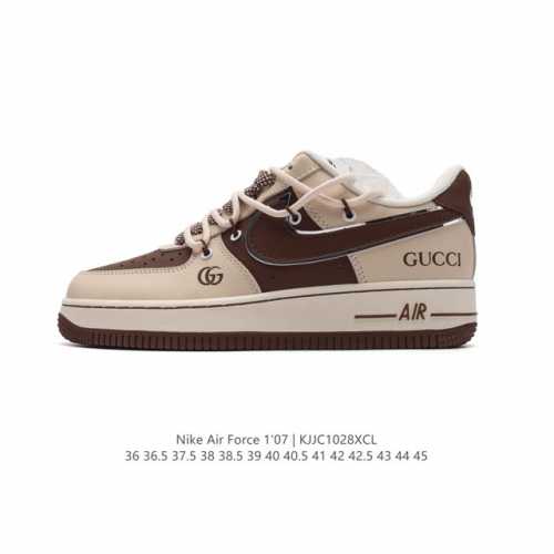 公司级 新款 AF1耐克 Nike Air Force 1 ‘07 Low 空军一号 解构绑带 双鞋带 气垫厚底增高百搭运动板鞋 原楦头原纸板 小白鞋 打造纯正