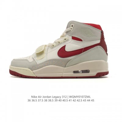 公司级 耐克 Aj 乔丹 Air Jordan Legacy 312 高帮运动鞋 Aj312 乔312百搭篮球鞋 酷炫混搭，谁人不爱？Air Jordan Le