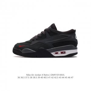 公司级 耐克 Nike Air Jordan 4 Retro Og 低帮 迈克尔 乔丹aj4代乔4 复古休闲运动文化篮球鞋。秉承轻量化的速度型篮球鞋设计思想完成