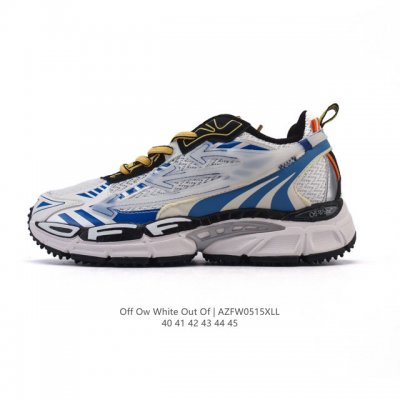 公司级 Off-White品牌运动鞋 时尚小白鞋 厚底增高老爹慢跑鞋 近期流行的潮流穿搭球鞋 从Virgil Abloh设计的标志到小白鞋成为热门单品 Ff-W