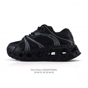 帝王版 Dior 迪奥 高奢品牌 彰显高级气质 Dior 运动鞋低帮系列复古休闲鞋时尚慢跑鞋厚底老爹鞋圆头系带 运动跑鞋 生活休闲鞋 男款 时髦单品 时尚百搭