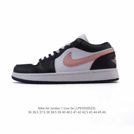 耐克 乔丹Air Jordan 1 Low Aj1 乔1 乔丹1代Aj1 低帮复古文化休闲运动篮球鞋。从1985 年面世的元年款汲取设计灵感，采用简洁大方的经典 - 点击图像关闭