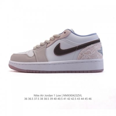 公司级 耐克 乔丹Air Jordan 1 Low Aj1 乔1 乔丹1代Aj1 低帮复古文化休闲运动篮球鞋，从1985 年面世的元年款汲取设计灵感，采用简洁大