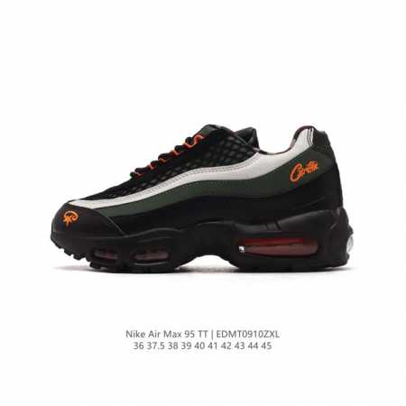 Nike 耐克 Air Max 95 潮流百搭 气垫缓震慢跑鞋 休闲防滑运动鞋！Nike耐克跑步鞋经典透气舒适运动鞋休闲鞋。为了迎接今年的世界地球日，Nike - 点击图像关闭