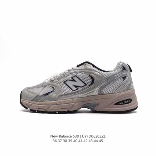 新百伦 NB530 New Balance 530 复跑古鞋NB530这鞋双确实是NB家经复典古款式之一，以全科新技诠释，成打功造530鞋款。鞋面保在持530基
