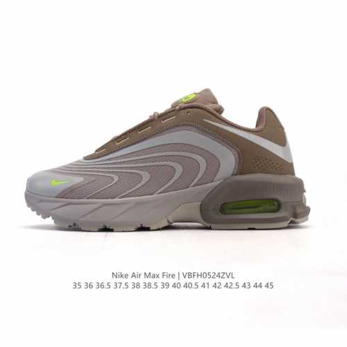 新品 耐克 Nike 2025年新款 Air Max Fire休闲鞋 气垫百搭厚底增高老爹运动跑步鞋If2621-002 时尚利落 富有支撑力 是 Air Ma