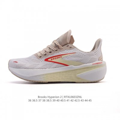 公司级 新美国Brooks布鲁克斯Hyperion 2代竞速跑鞋 男女轻量训练缓震跑鞋马拉松运动鞋，Brooks，四大跑鞋之一，百年品牌。跑鞋从外形上基本就能判