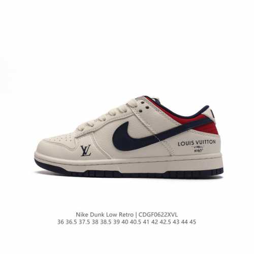 公司级NK Dunk Low Retro “DIY高端定制” 低帮休闲运动板鞋 原装头层材料 用料绝不含糊 独家版型蒸餾加工帶來的是更好的视觉和脚感体验 清洁度