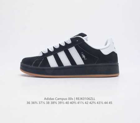 Adidas阿迪达斯 三叶草campus 00S 面包鞋复古休闲板鞋 千禧回潮 Adidas Campus 00S 经典再现 面包化的campus鞋款在今年受到 - 点击图像关闭