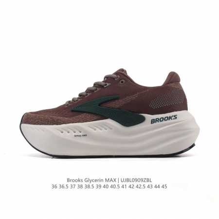 新品公司级 布鲁克斯 Glycerin Max 超级甘油:舒适的增高神器！Brooks Glycerin Max是一款极具突破性的顶级缓震运动跑鞋，由百年专业跑 - 点击图像关闭