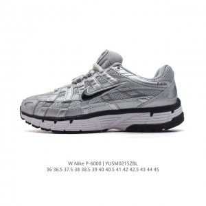 真标 耐克 Nike 男女子休闲运动鞋P-6000Premium 轻便舒适透气防滑缓震耐磨跑步鞋。P-6000 是一款植根于 2000 年代风格的混合款式，让人