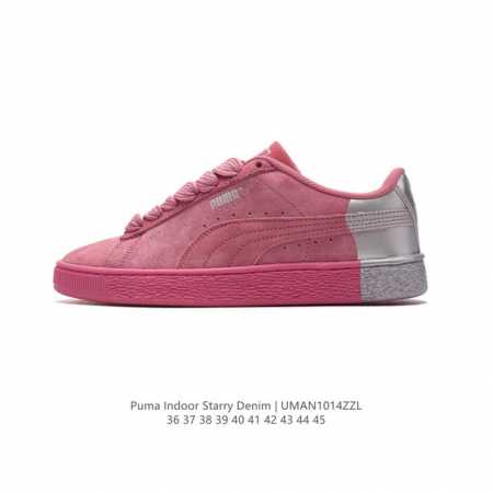 Puma 彪马 官方正品indoor Og男女同款复刻经典低帮休闲轻便板鞋 彪马 Puma Indoor Starry Denim 提供了丰富的配色和材质选择, - 点击图像关闭