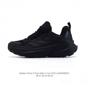 阿迪达斯 Adidas Terrex X Free Hiker 2.0 Gore-Tex Shoes 户外防水透湿透汽运动登山徒步鞋 含防水透气的Gore-Te