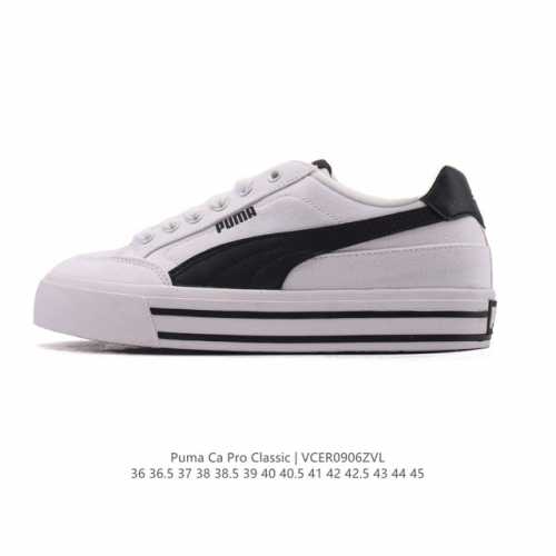 彪马 puma Ca pro Classic 百搭单品彪马复古休闲鞋经典男女板鞋，搭配精心设计的配色组合，营造浓郁的复古氛围。鞋面打孔细节,提升穿着时的舒适度。