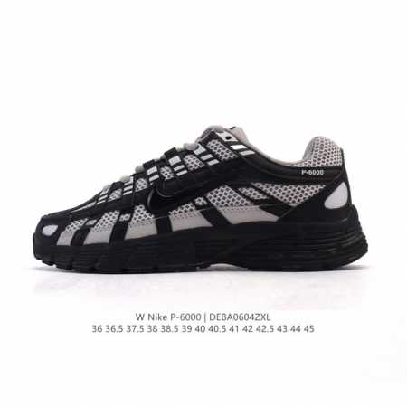 耐克 Nike 男女子休闲运动鞋解构绑带 双鞋带 P-6000Premium 轻便舒适透气防滑缓震耐磨跑步鞋。P-6000 是一款植根于 2000 年代风格的混 - 点击图像关闭