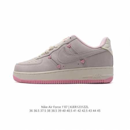 耐克nike Air Force 1 Low 空军一号 Af1 小白鞋 低帮百搭厚底增高休闲运动板鞋。柔软、弹性十足的缓震性能和出色的中底设计，横跨复古与现代的 - 点击图像关闭