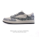 公司级 真标 耐克 Nike Air Jordan 1 Low Og Sp Military Blue Aj1乔1倒勾 2025年新款 蛇年新款 低帮篮球鞋 A