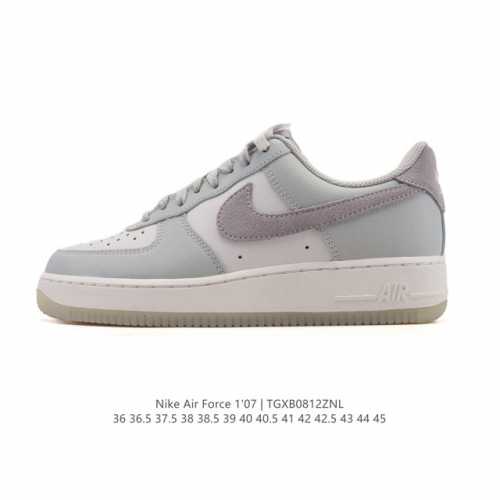 公司级 新款 Af1耐克 Nike Air Force 1 ‘07 Low 空军一号 气垫厚底增高百搭运动板鞋 原楦头原纸板 小白鞋 打造纯正空军版型，专注外贸