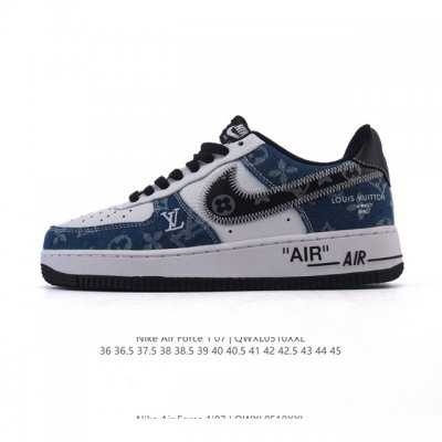 公司级 Af1耐克 Nike Air Force 1 ‘07 Low 空军一号 小白鞋 路易威登联名 厚底增高百搭运动板鞋 原楦头原纸板 打造纯正空军版型，专注