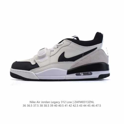 210 【公司级】耐克 Aj 乔丹 Air Jordan Legacy 312 低帮运动鞋 Aj312 乔312百搭篮球鞋 酷炫混搭，谁人不爱？Air Jord