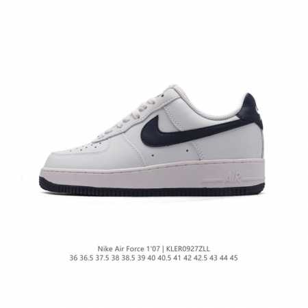 耐克 Nike Air Force 1 '07 Low 空军一号含气垫 小白鞋 低帮百搭厚底增高休闲运动板鞋。柔软、弹性十足的缓震性能和出色的中底设计，横跨复古 - 点击图像关闭