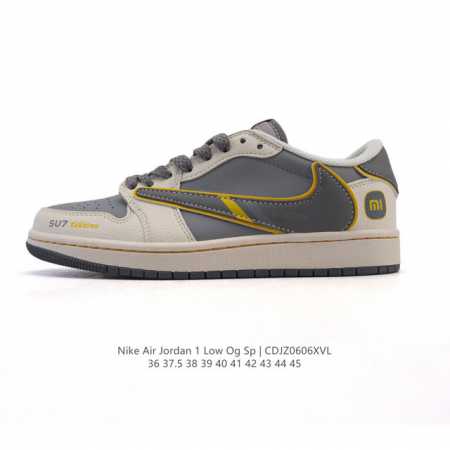 公司级 真标 耐克 Nike Air Jordan 1 Low Og Sp Military Blue Aj1乔1倒勾 2025年新款 蛇年新款 低帮篮球鞋 A - 点击图像关闭
