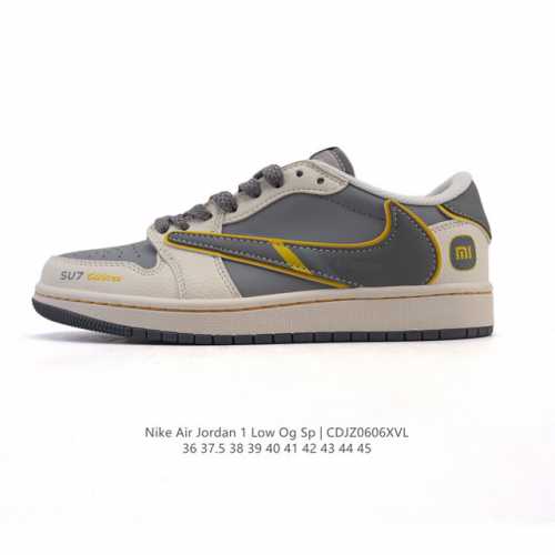 公司级 真标 耐克 Nike Air Jordan 1 Low Og Sp Military Blue Aj1乔1倒勾 2025年新款 蛇年新款 低帮篮球鞋 A