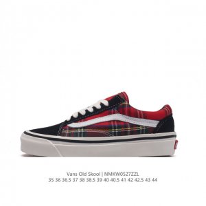 万斯 Vans Og Oid Skool百搭休闲低帮运动滑板鞋 。其实style 36就是现在风靡潮流的vans鞋款old Skool的og版本。历经岁月洗礼的