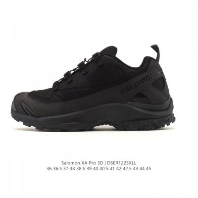 公司级 Salomon萨洛蒙 Xa pro 3D 户外运动 网布减震防滑透气 低帮跑步鞋 男女款运动鞋 沙场灰#萨洛蒙Xapro3D 大面积的织物材质让质感超级